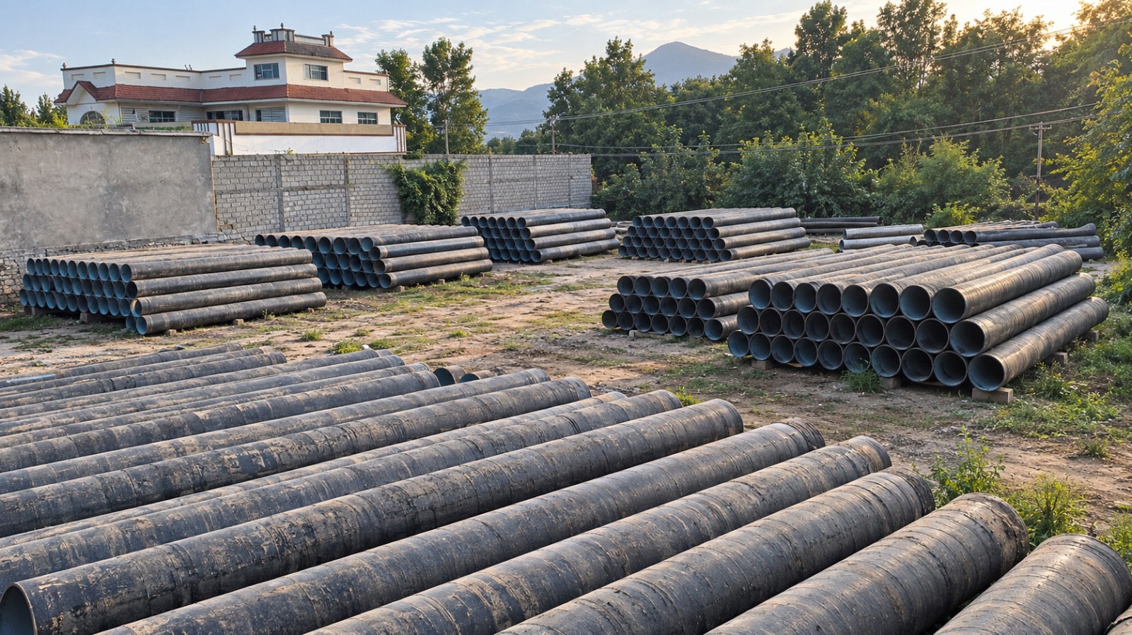 Gravity Based Water Supply Scheme - Main Distribution Pipeline